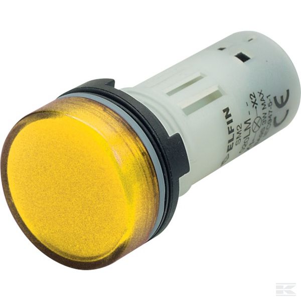 020LMG Индикаторная лампа, Жёлтый