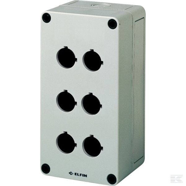080CS09185P6 Блок кноп.6 отв., 22мм H=57мм