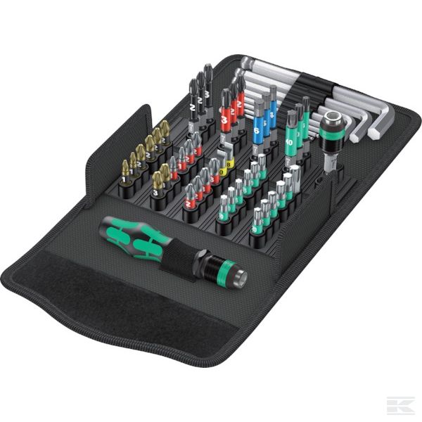 05057460001WERA Набор бит 100 pcs.