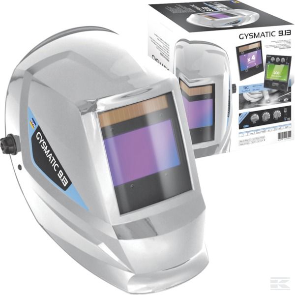 043909GYS Шлем сварщ. GYSMATIC LCD 9-13