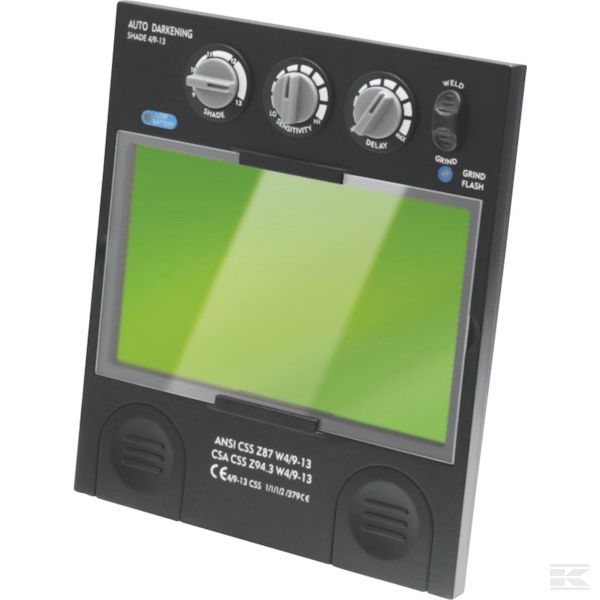 043909GYS Шлем сварщ. GYSMATIC LCD 9-13