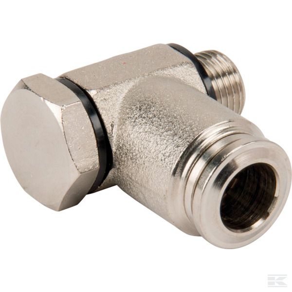 BCS818BC +L-push-in fitting 8x1/8"