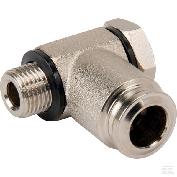 BCS818BC +L-push-in fitting 8x1/8"