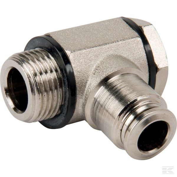 BCS838BC +L-push-in fitting 8x3/8"