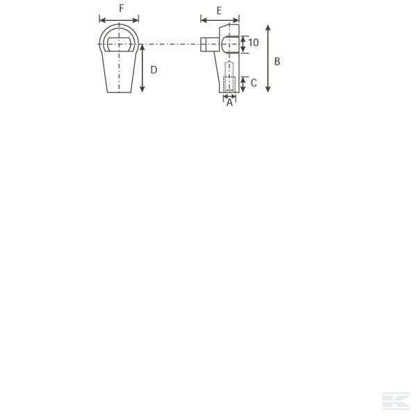 CA92720 Головка шаровая Nylon
