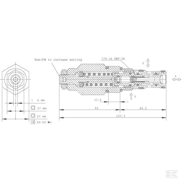 CB10AV3B1E100B00 Патрон задней бабки CB10AV3B1E100