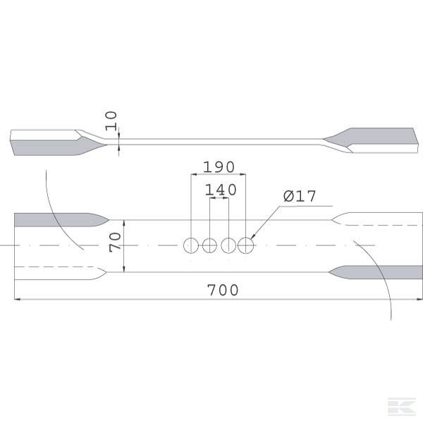 CK2760 Ротационный нож Hermes