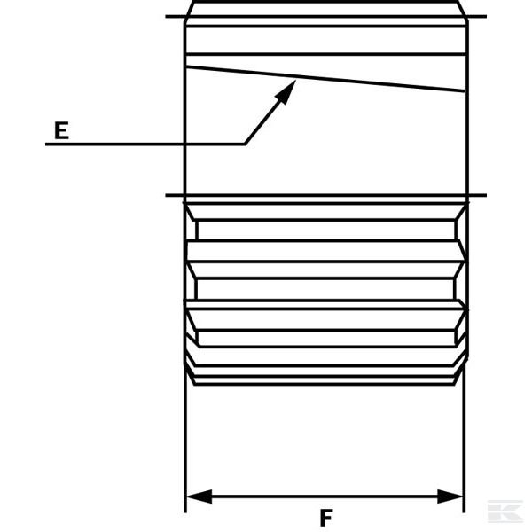 MO2018A +Coupling sleeve gr.3/2T Key 4