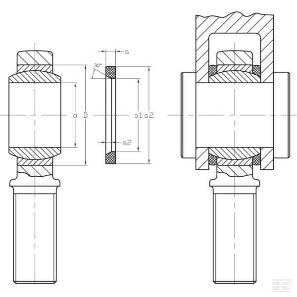 CD120SK Уплотнение Cellasto