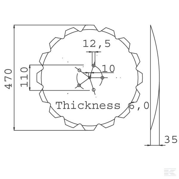 AC353951 Диск 18"