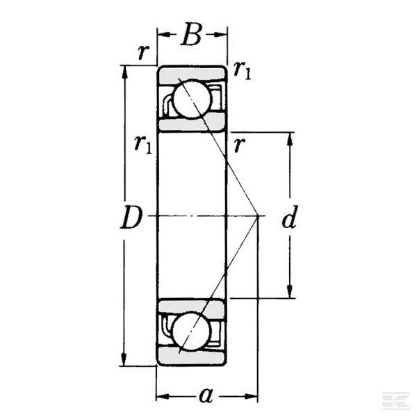 B7005CTP4SUM опорный подшипник шпинделя