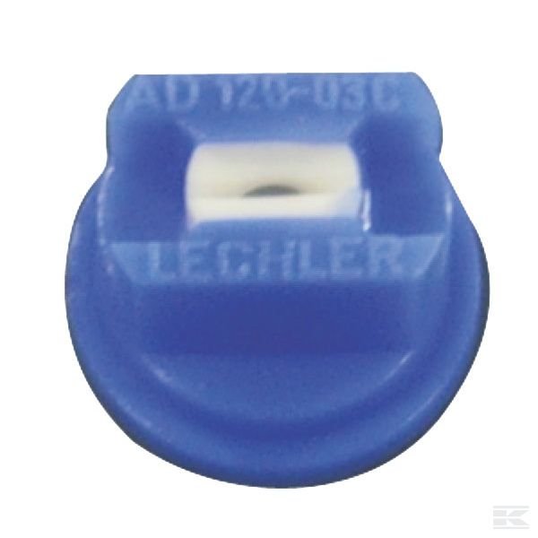 AD12003C Форсунка с плоской струей AD 120° синяя керамическая