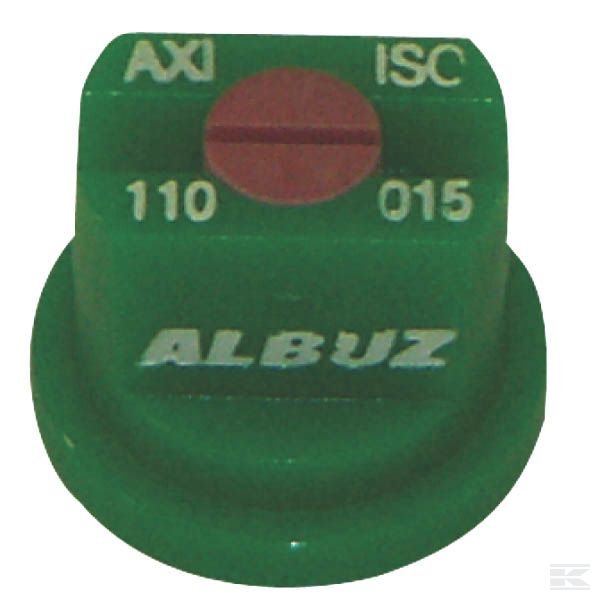 AXI110015 Плоское сопло AXI 110°, зеленый цвет, керамика