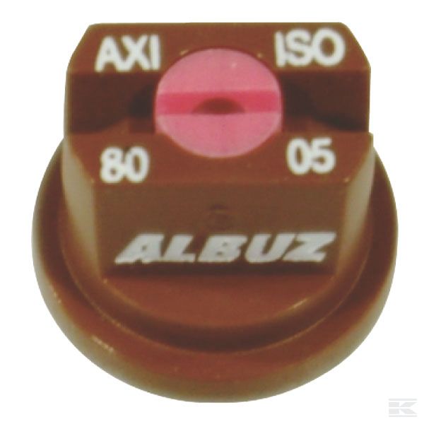 AXI8005 Плоское сопло AXI 80°, коричневый цвет, керамика