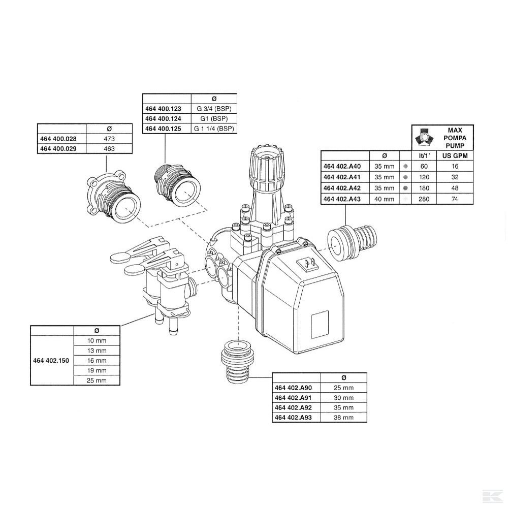 462200190 Заглушка Arag