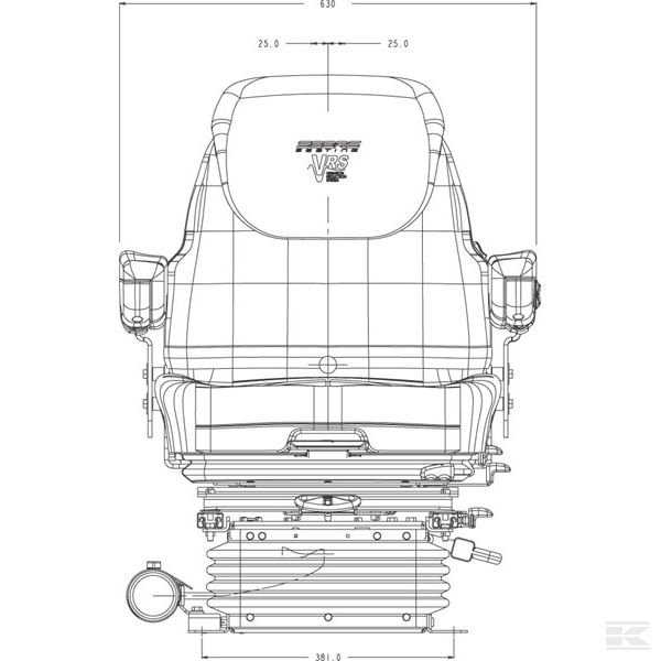 AS5090AC Сид.с пневмат. подвеской Sears