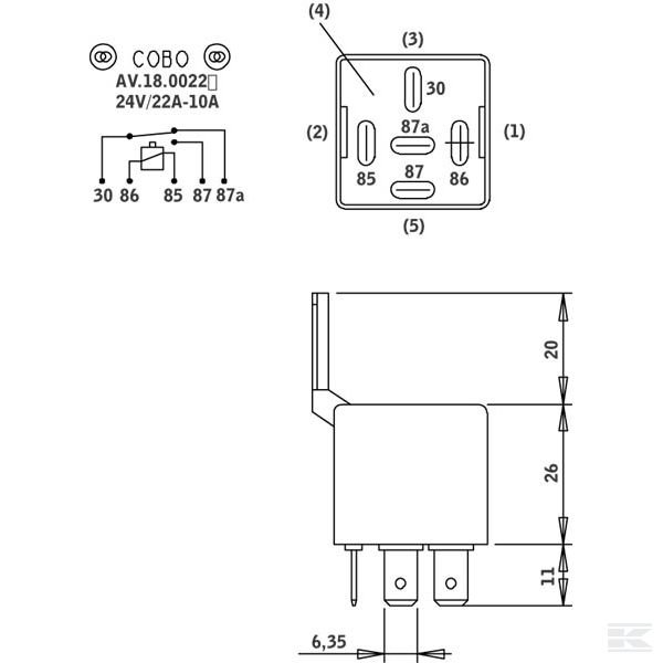 AV18003101 Реле