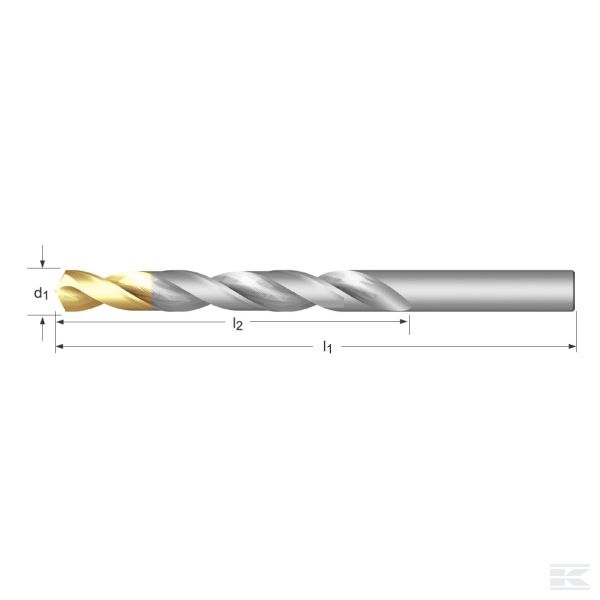 A00290 Cпиральное сверло 9,0мм