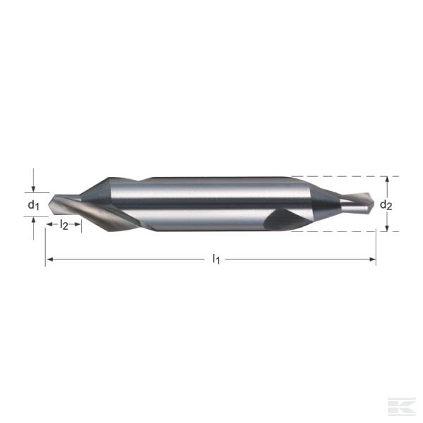 A2002050 Спиральное сверло 2,0x5,0мм