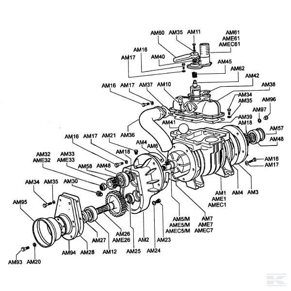 AMEC5 Ротор MEC 6500 B.P.