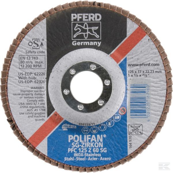 PFC125Z60SG Шлифовальный станок для полиро PFC 125 Z 60 SG