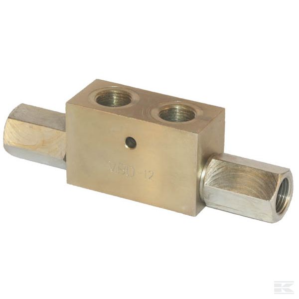 KOHU20001 +Gest. terugslagklep 3/4 BSP