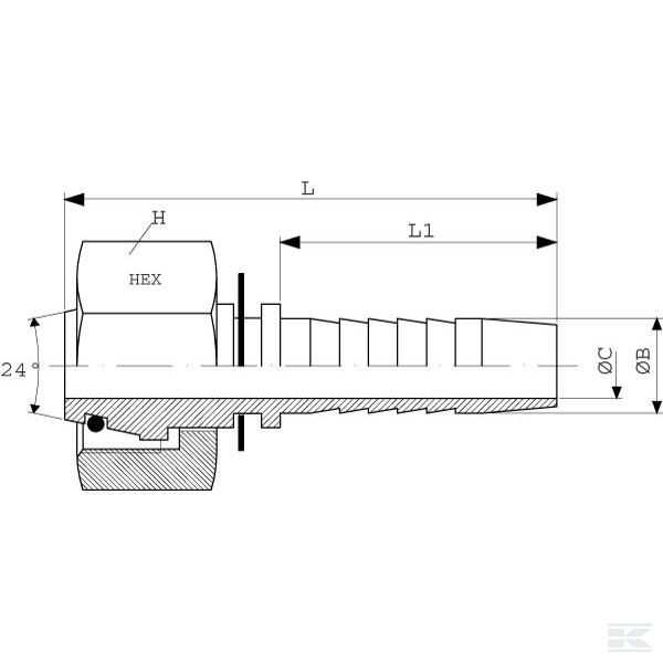 PGSO1014RVS +Insert S.S.