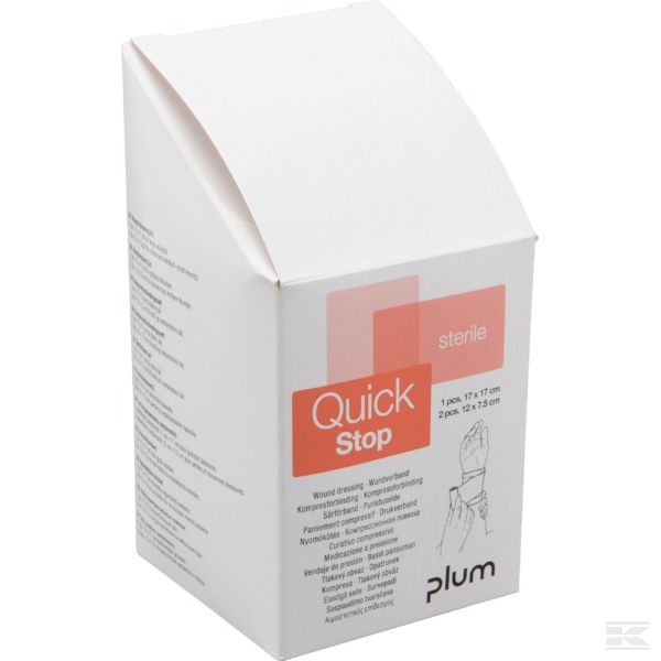 PLUM5152 +QuickStop wound dressing kit