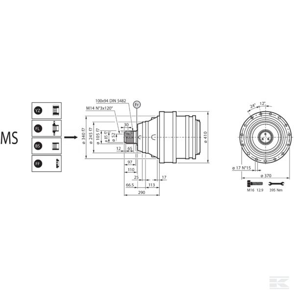 PD94718570000 Выход US 3500 MS