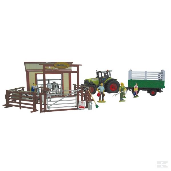 RN75004 Трактор Claas Farm Set