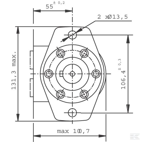SMP1602ADGP орбитальный двигатель SMP-160-