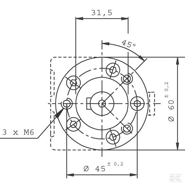 SMM32MAEGP орбитальный двигатель SMM-32-M