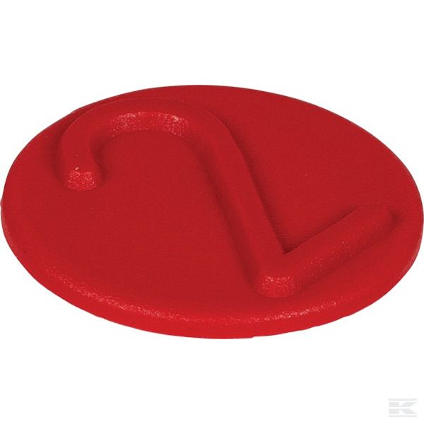 SKV9FCL2RED Маркир. клипса 2 красн.