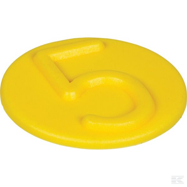 SKV9FCL5YELLOW Маркир. клипса 5 желт.