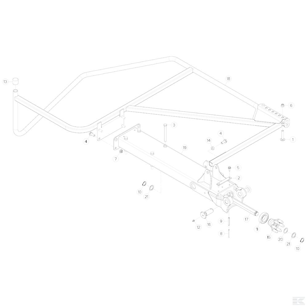 K8802810 Болт Kuhn