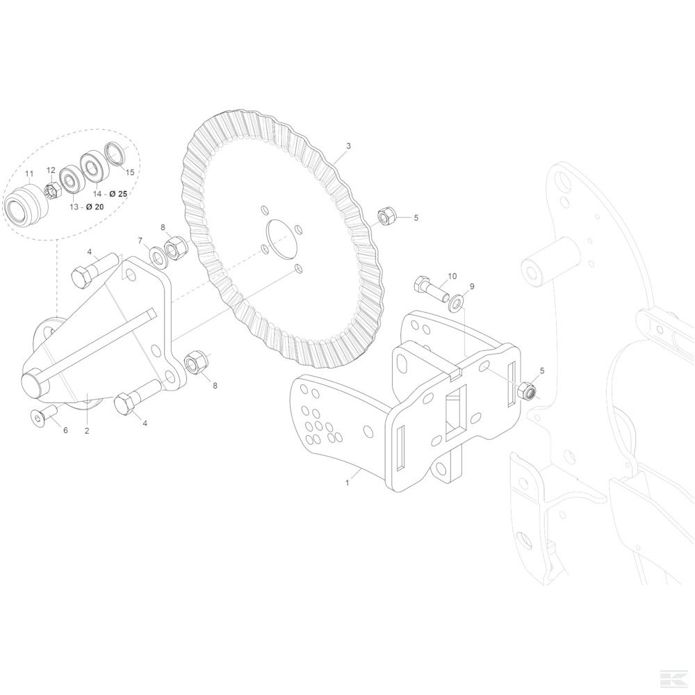 F06120239R Кожух ступицы, левый, DP