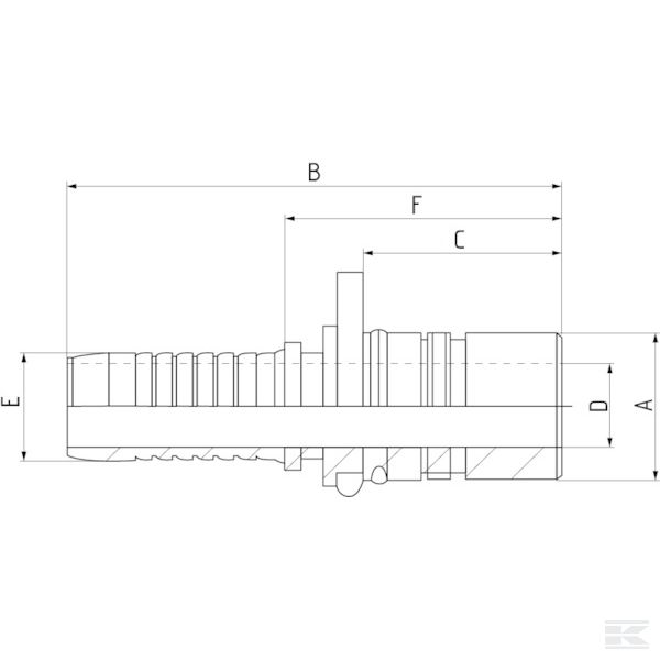 WEO147160848 Муфта WEO 1/2"