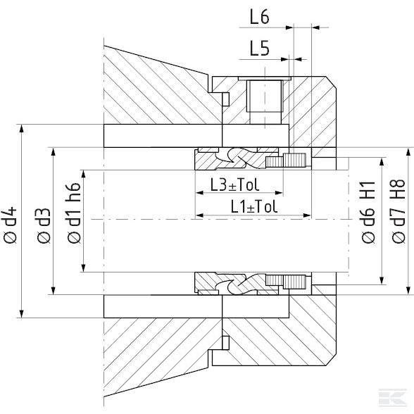 MS10032815 Мех. уплотнение Supraplan O43