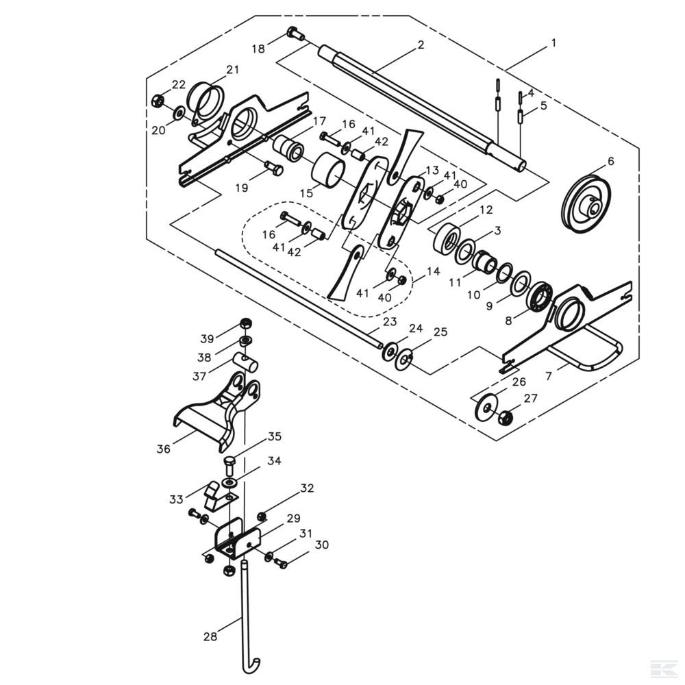 KB002010 Комплект молотковых ножей
