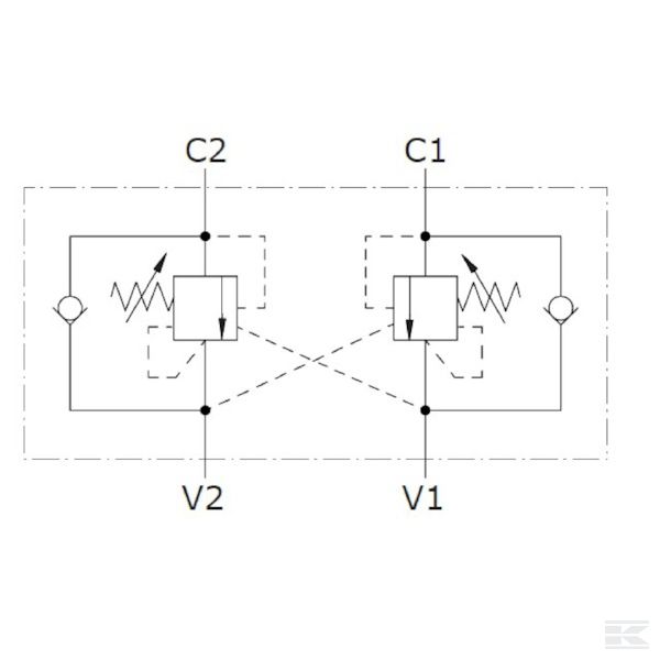 VODL05005ST Удерж. клапан N1116 3/8 G5P4