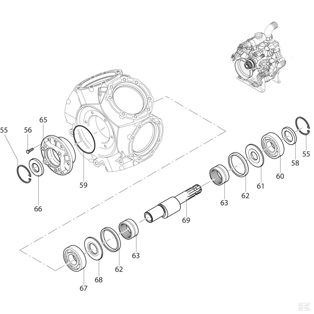 3040200 Упл. кольцо клапана AR 410/460