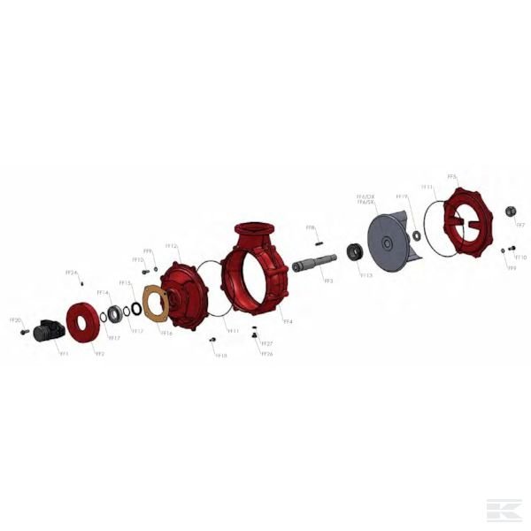 G41 Уплотнение опоры корпуса G41