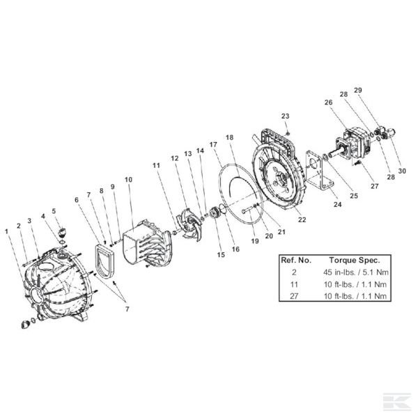 04011540P +IMPELLER-5 VANE