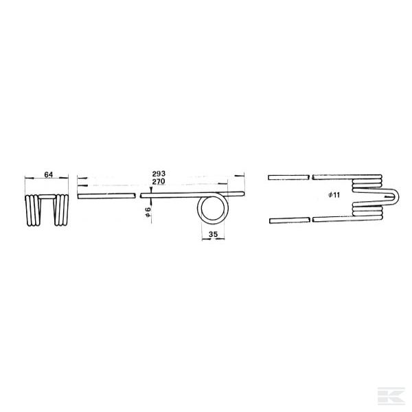VGPZ9N Стойка пружинная PZ NACHBAU