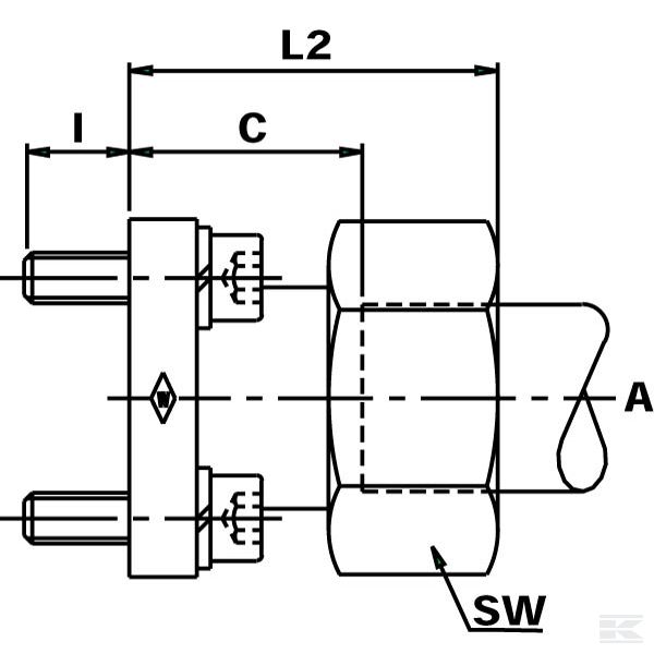 GFV15L35 Фланец 15L