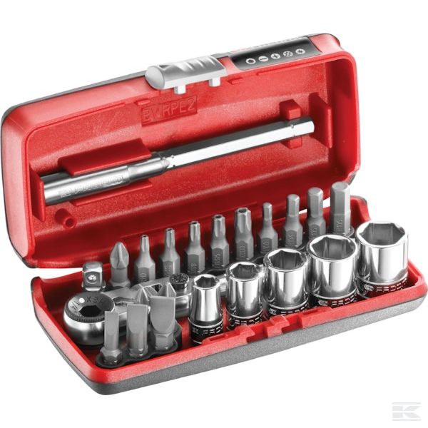 R1PICO Торцевой ключ 1/4" 23 шт