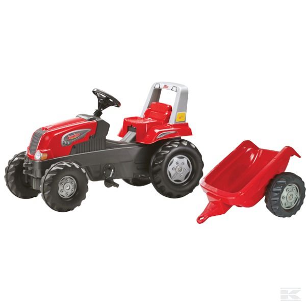 R800315 +Rolly Junior red w.trailer