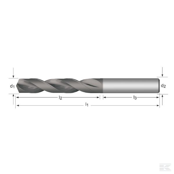 R553112 11.2 mm Metal drill Bit R553 H
