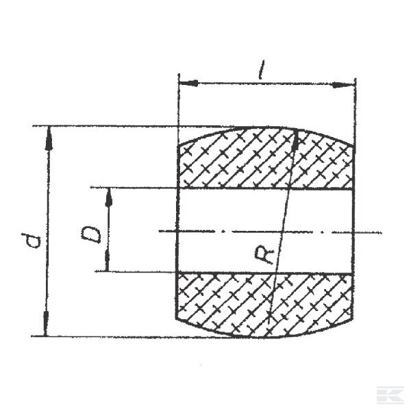 W914001600 Амортизатор Orpex 175X70,LG.144