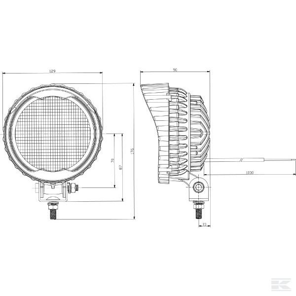 LAMP17B Задний фонарь (стоп-сигнал)